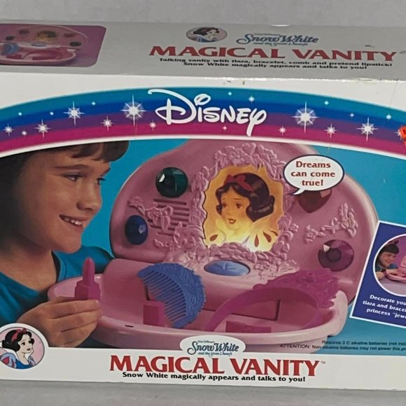 1993 Disney SNOW WHITE:MAGICAL VANITY BY MATTEL NO.2372 New in sealed box - Picture 5 of 7